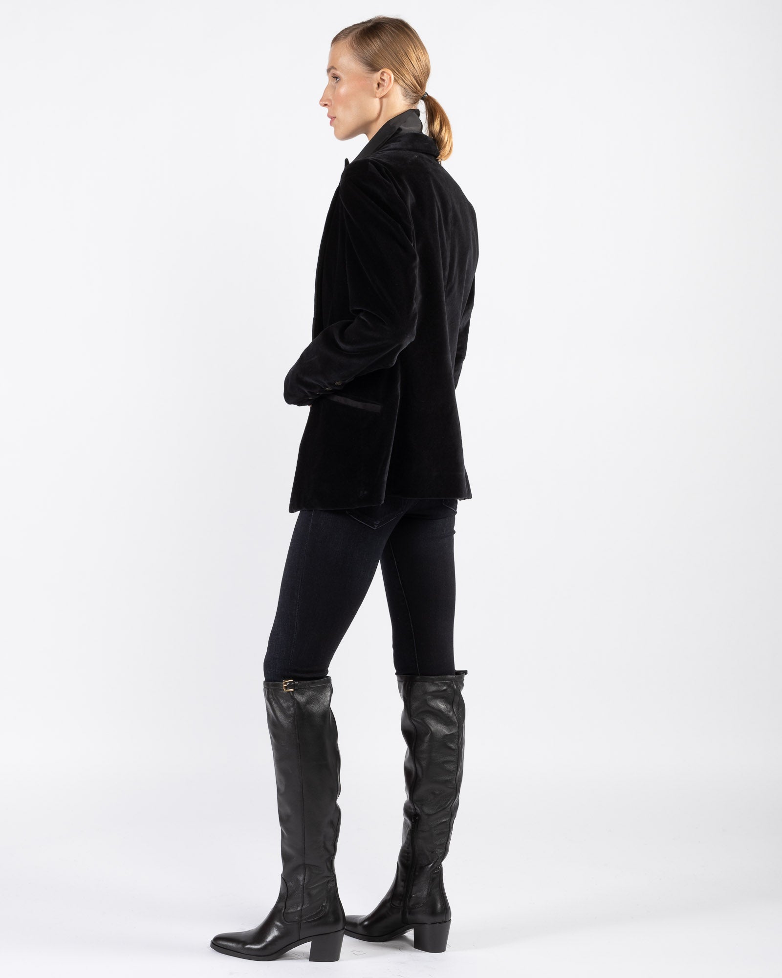 GREG LAUREN - Velvet Ollie Coat | Luxury Designer Fashion | tntfashion.ca