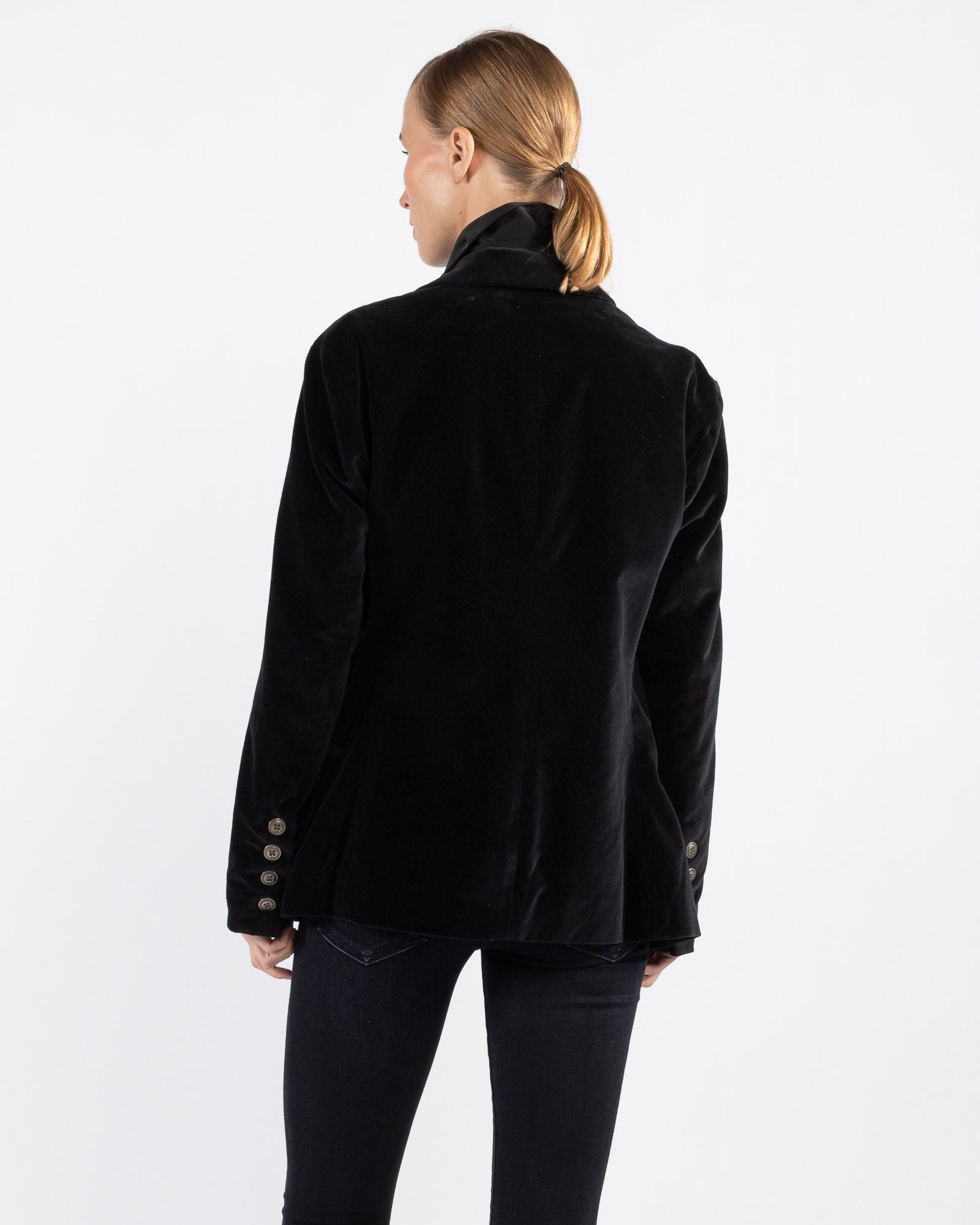 GREG LAUREN - Velvet Ollie Coat | Luxury Designer Fashion | tntfashion.ca