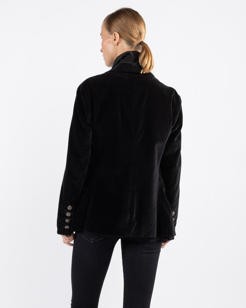 GREG LAUREN - Velvet Ollie Coat | Luxury Designer Fashion | tntfashion.ca