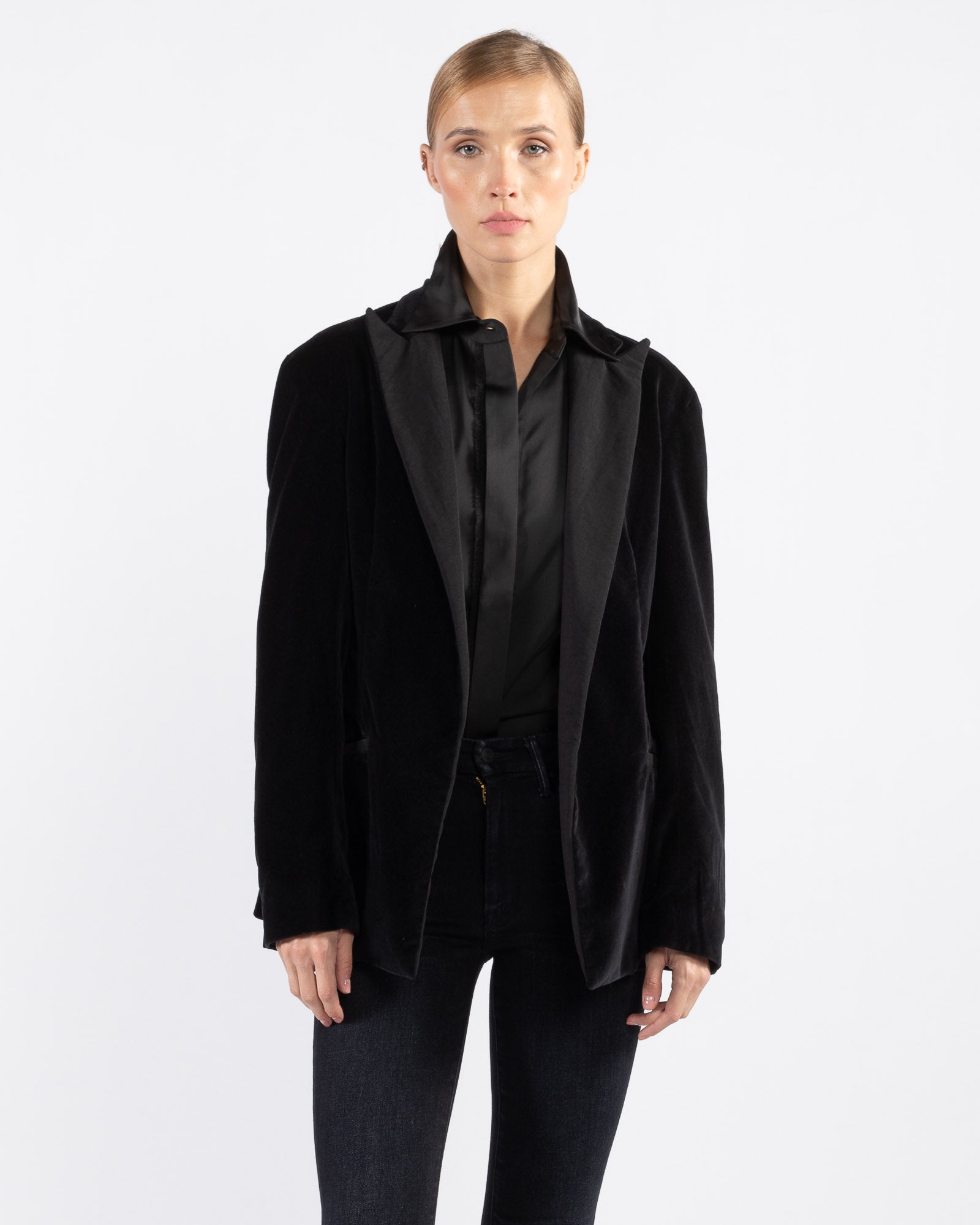 GREG LAUREN - Velvet Ollie Coat | Luxury Designer Fashion | tntfashion.ca