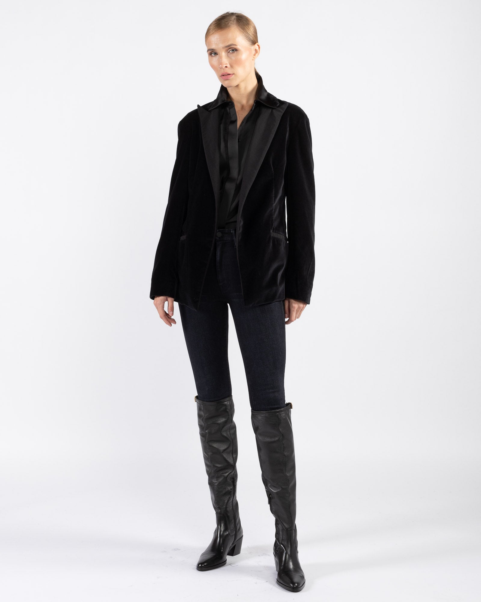 GREG LAUREN - Velvet Ollie Coat | Luxury Designer Fashion | tntfashion.ca