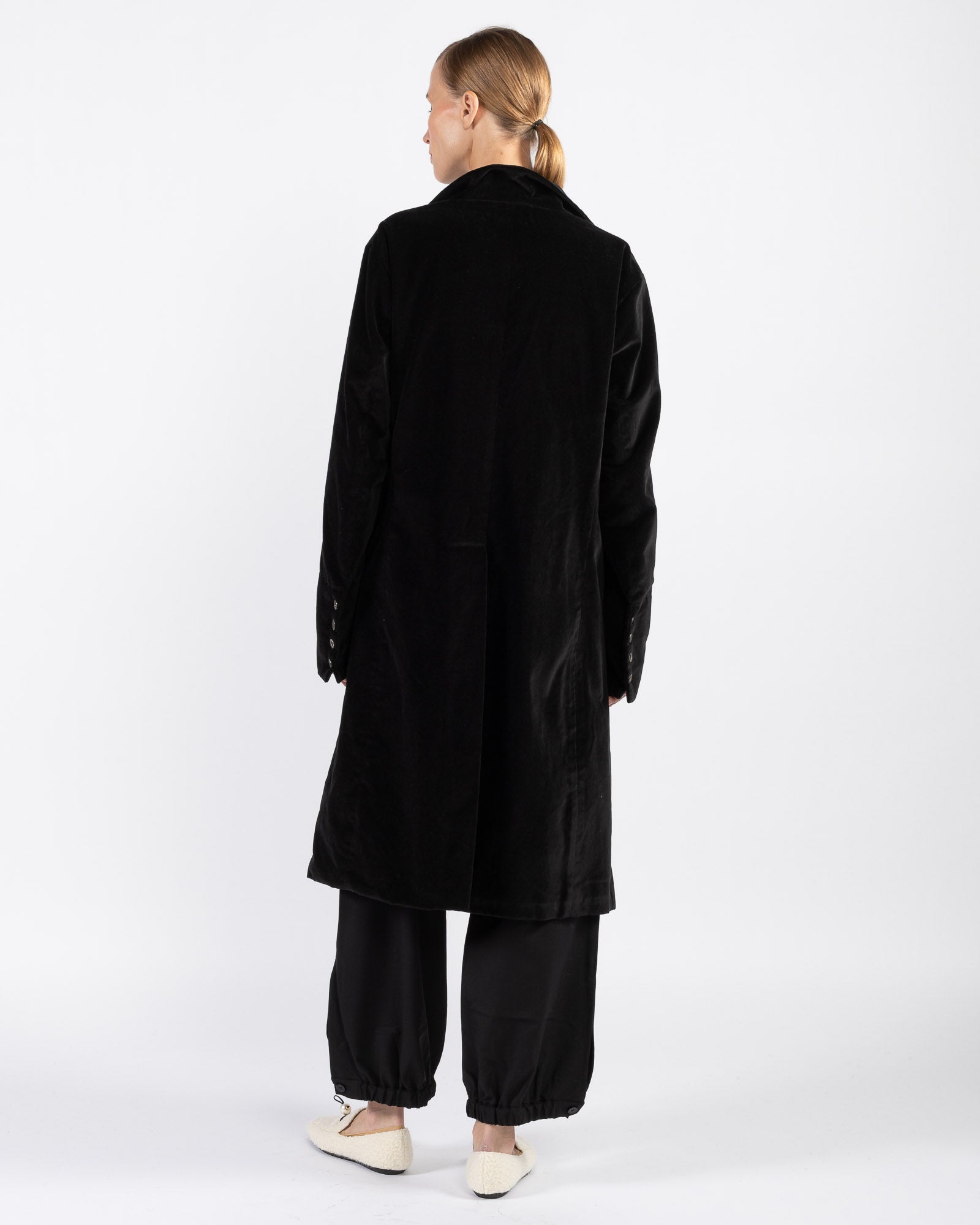 GREG LAUREN - Velvet Top Coat | Luxury Designer Fashion | tntfashion.ca