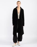 GREG LAUREN - Velvet Top Coat | Luxury Designer Fashion | tntfashion.ca