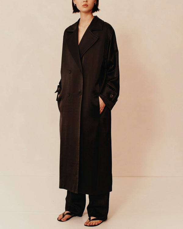 Stain Trench Coat
