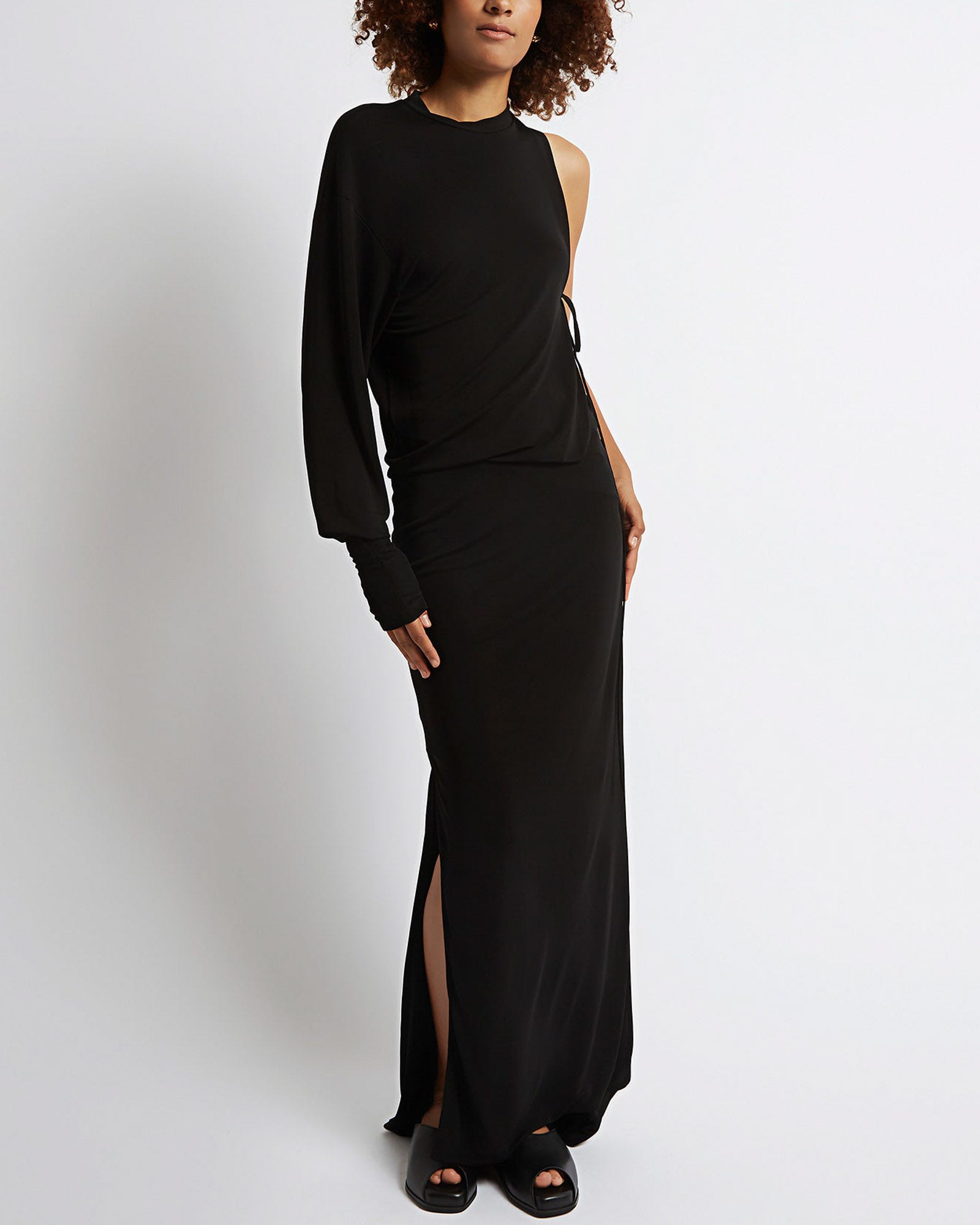 Sliced Jumper Gown