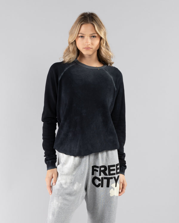FREE CITY - Lucky Rabbit Sweatshirt | Luxury Designer Fashion | tntfashion.ca