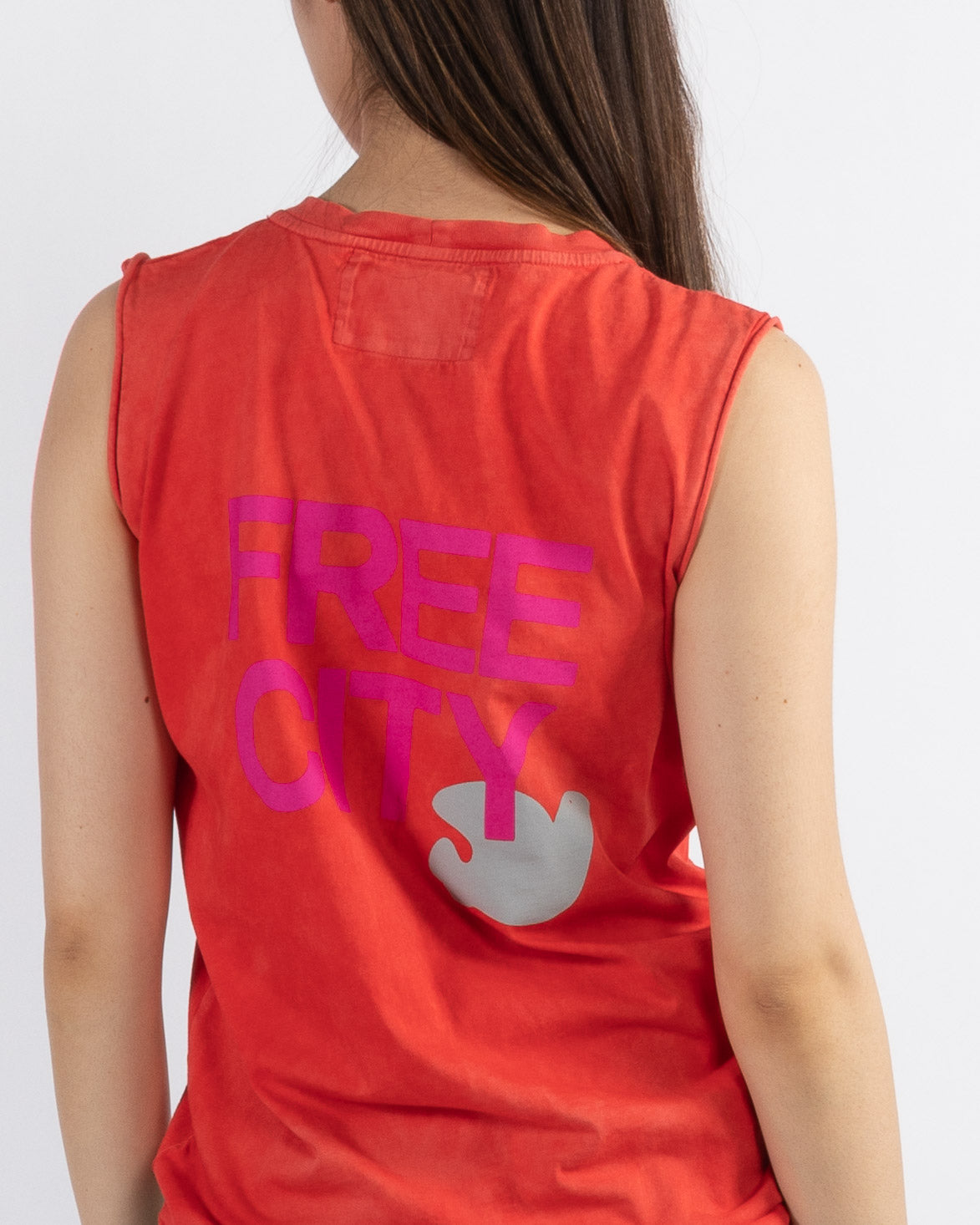 FREE CITY - Vintage Cutoff Tank Top | Luxury Designer Fashion | tntfashion.ca