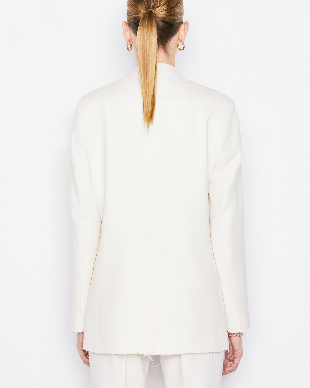 FRAME - Oversized Raw Blazer | Luxury Designer Fashion | tntfashion.ca