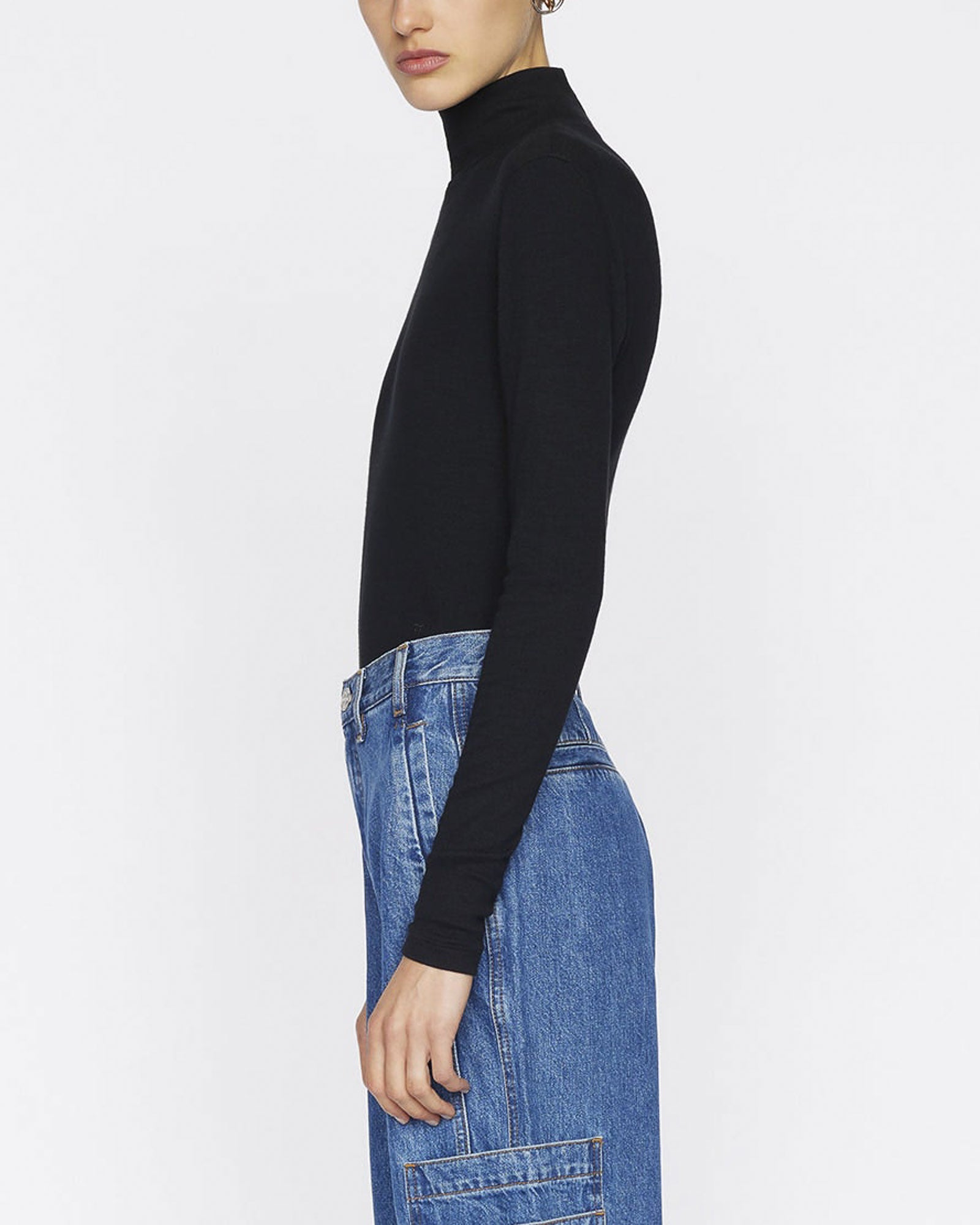 FRAME - Rib Turtleneck | Luxury Designer Fashion | tntfashion.ca