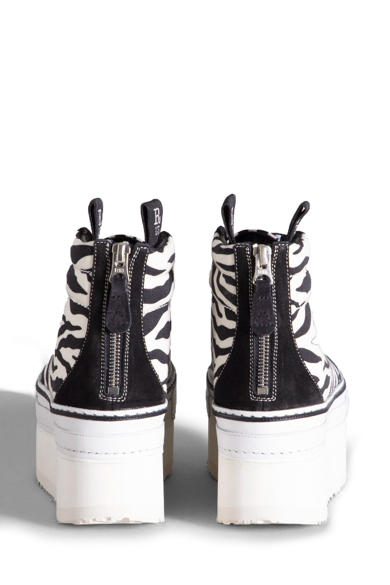 R13 High Top Skate Platform Sneaker