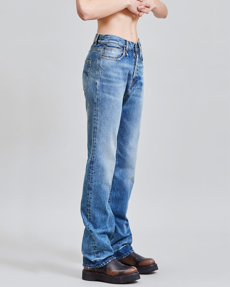 R13 - Izzy Drop Jeans | Luxury Designer Fashion | tntfashion.ca
