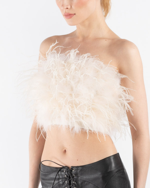 Feather Tube Top