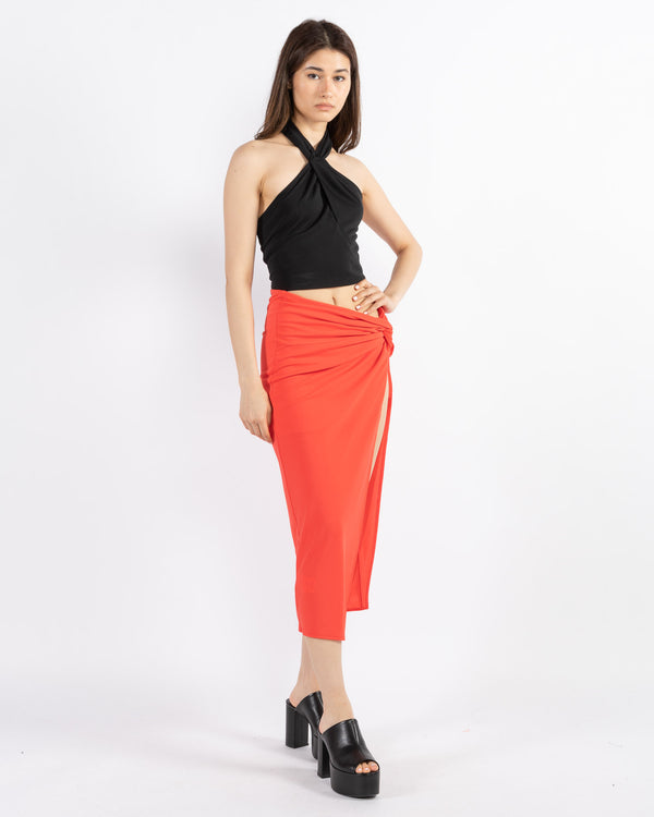 NICHOLAS THE LABEL - Kenzie Slit Skirt | Luxury Designer Fashion | tntfashion.ca