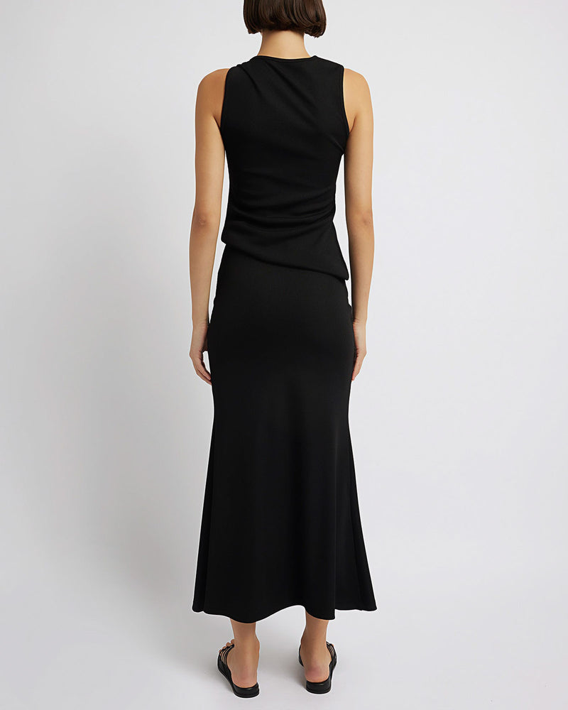 CHRISTOPHER ESBER - Orbit Ruched Skirt | Luxury Designer Fashion | tntfashion.ca