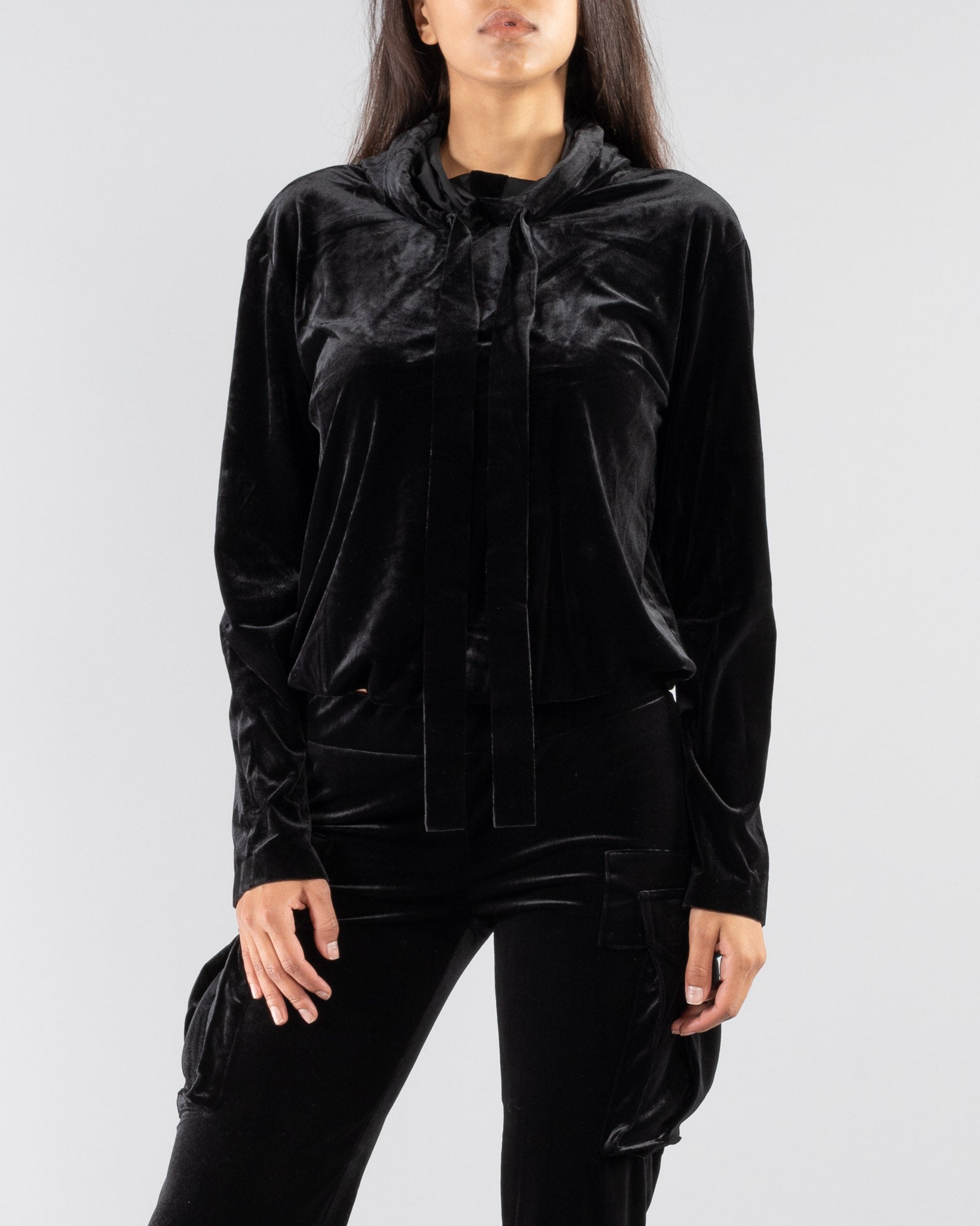NORMA KAMALI - Boyfriend Hoodie | Luxury Designer Fashion | tntfashion.ca