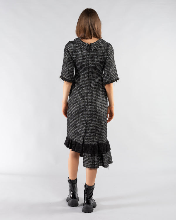 TIGER IN THE RAIN - Tweed Dress | Luxury Designer Fashion | tntfashion.ca
