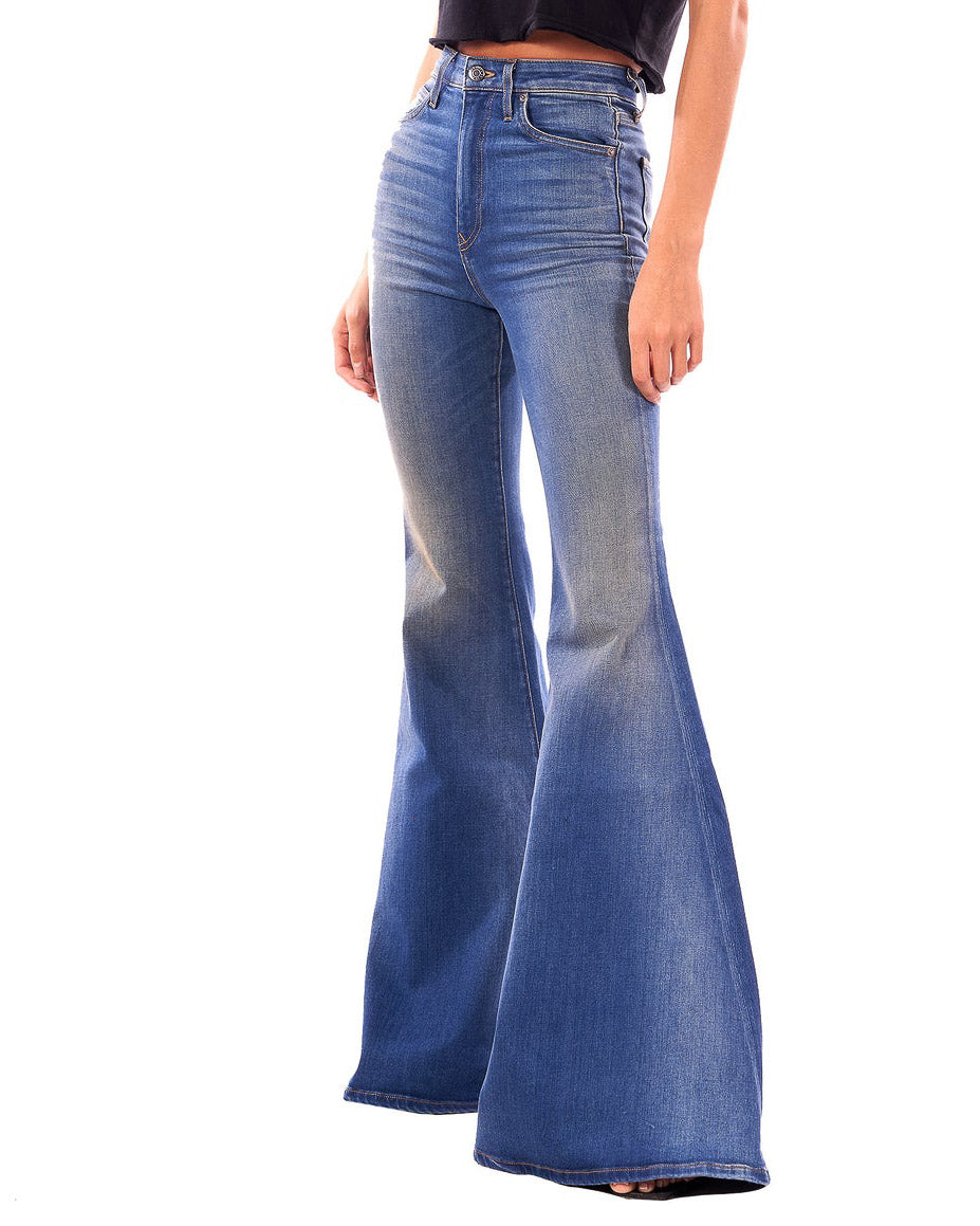 COUT DE LE LIBERTE - High Rise Super Bell Jeans | Luxury Designer Fashion | tntfashion.ca