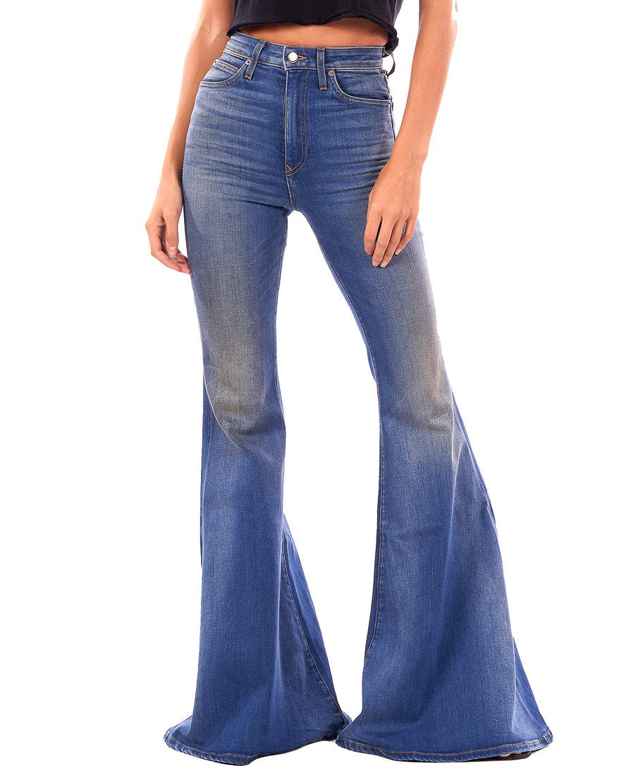 COUT DE LE LIBERTE - High Rise Super Bell Jeans | Luxury Designer Fashion | tntfashion.ca