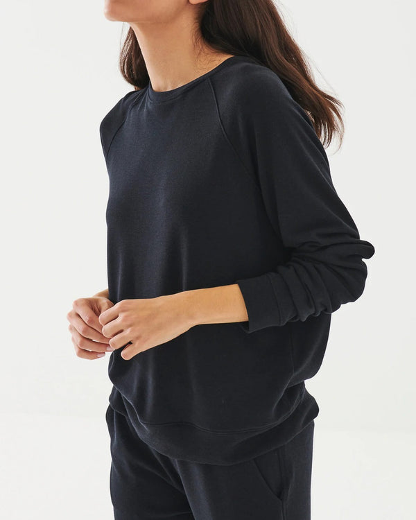PATRICK ASSARAF - Brushed Crew Sweatshirt | Luxury Designer Fashion | tntfashion.ca
