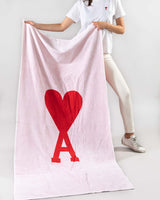 AMI ALEXANDRE MATTIUSSI - Ami De Coeur Beach Towel | Luxury Designer Fashion | tntfashion.ca