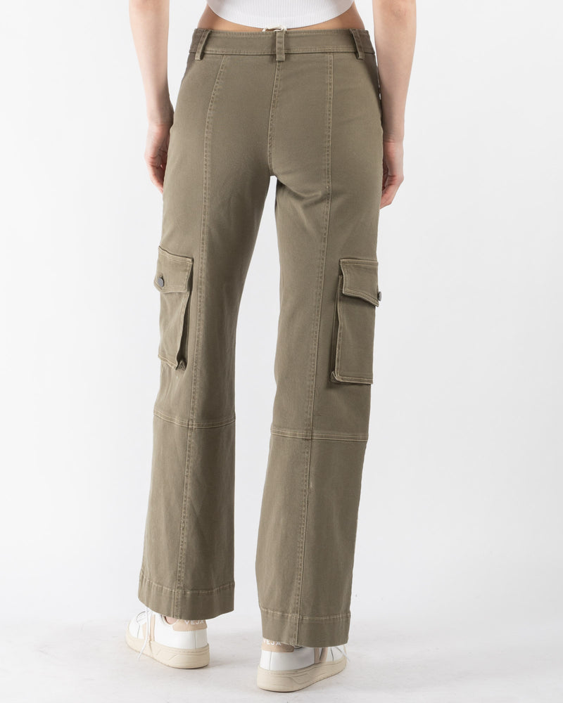 Women's Spring Summer Pant Trouser Fashionable Calf length Cargo