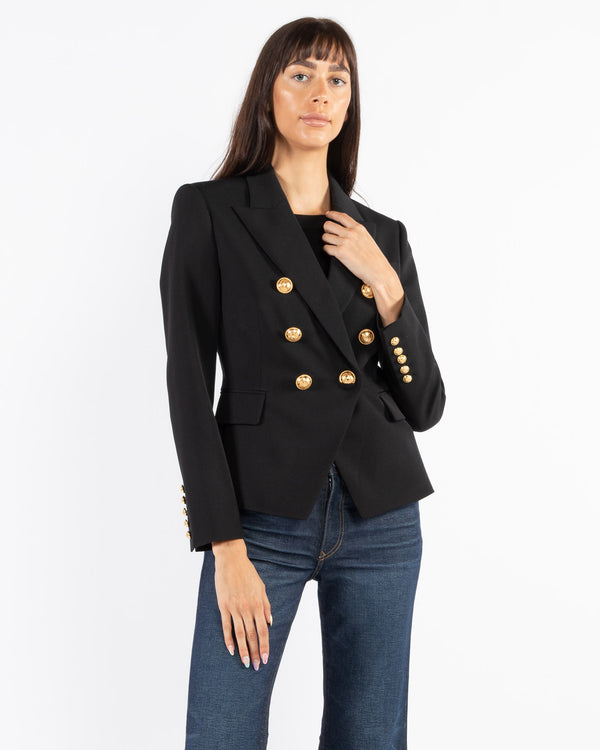 BALMAIN - Grain De Poudre Double Breasted Jacket | Luxury Designer Fashion | tntfashion.ca