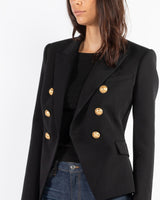 BALMAIN - Grain De Poudre Double Breasted Jacket | Luxury Designer Fashion | tntfashion.ca
