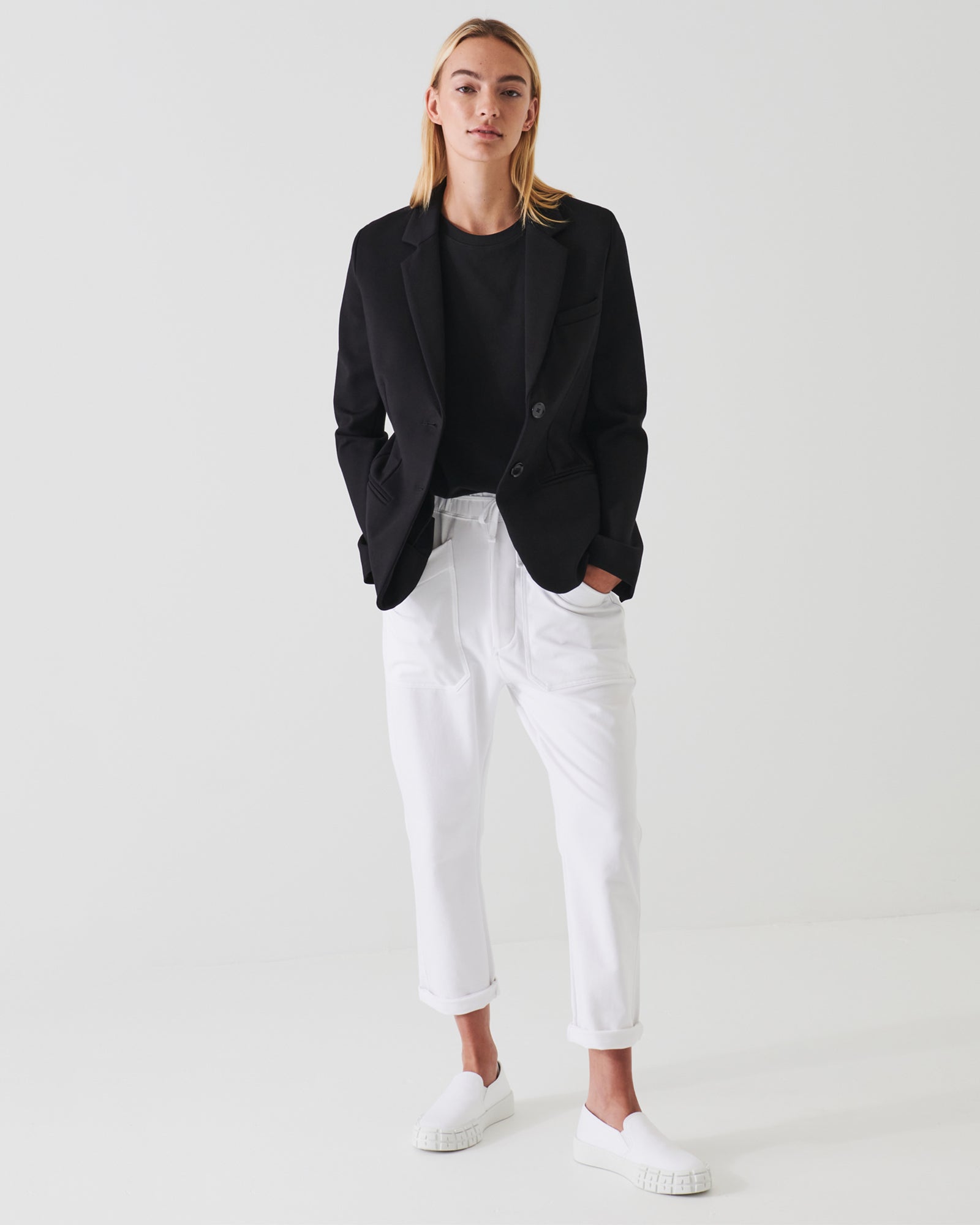 PATRICK ASSARAF - Slim Blazer | Luxury Designer Fashion | tntfashion.ca